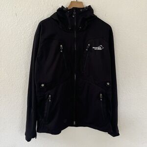 Arrak Outdoor AKKA Mens XL Softshell Jacket WP-3000 Black Sweden